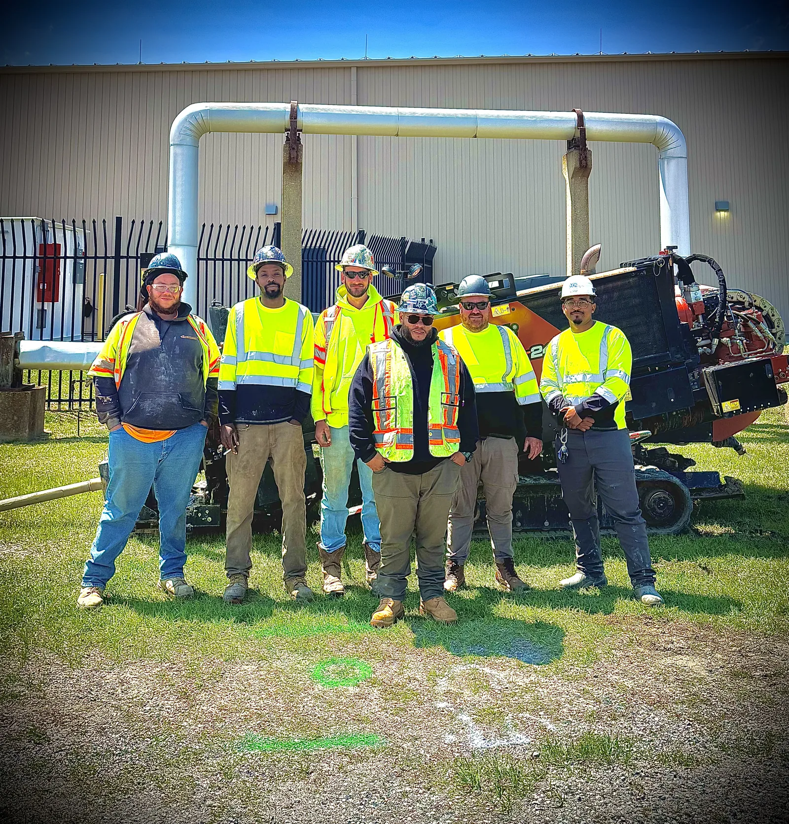 Underground Connections team on site